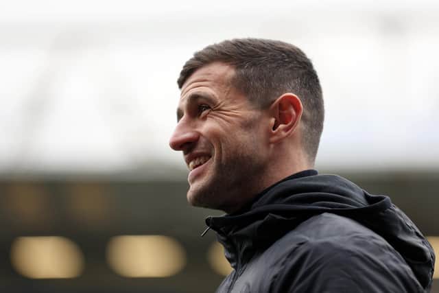 John Mousinho insists he will have an input in every Pompey transfer during his time as head coach. Picture: Catherine Ivill/Getty Images