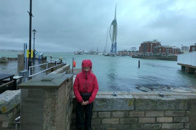 Sue Craig, who has completed several walks in aid of Rowans Hospice and last year was unable to take part due to having open heart surgery, did a six mile walk through the city