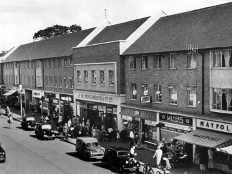 Park Parade shops from the past. Picture: costen
.co.uk