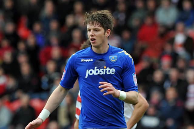 Greg Halford made 77 appearances for Pompey before sold to Nottingham Forest in July 2012. Picture: Steve Reid