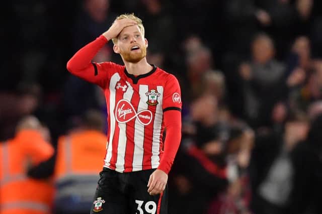 Released Southampton winger Josh Sims. Picture: Mullan/Getty Images