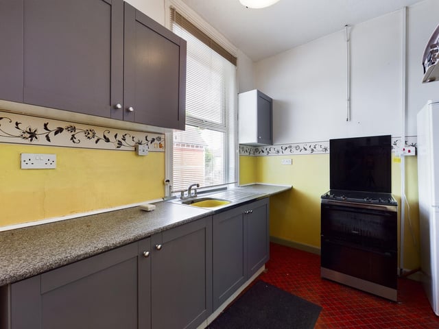 This two-bedroom flat is on the market for £160,000. It is listed by Chinneck Shaw.