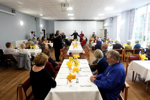 Relaunch of the Portsmouth Cathedral Lunch club. Picture: Sam Stephenson