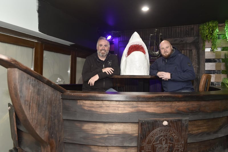 Rapscallions is coming to The Boardwalk at Port Solent in May 2024. 

Pictured is: Owners (l-r) Dan Swan and Calvin Swan.

Picture: Sarah Standing (250424-1105)