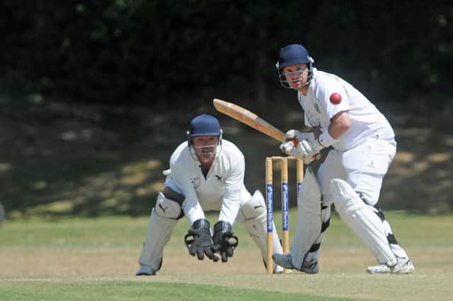 Chris Mottola was dismissed two short of his century for Sarisbury Athletic. Picture Ian Hargreaves