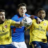 Pompey lost 2-0 against Arsenal in last season's FA Cup fifth round.  Picture: ADRIAN DENNIS/AFP via Getty Images
