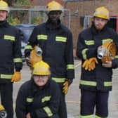 Hampshire fire service holds emergency services taster course.