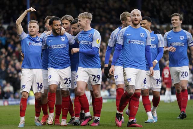 Pompey comprehensively beat Cheltenham 4-0 on Saturday.