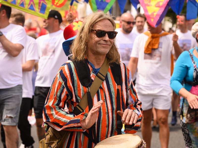 Portsea carnival 2023 - Local people taking part in the circus-themed parade on Saturday, August 12.