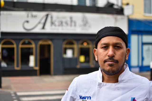 Chef Faz Forhad Ahmed at the Akash. 
Picture: Khalif Rehman