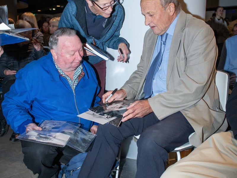 Richie Reynolds at the Played Up Pompey Four book launch in Fratton Park's Victory Lounge on Friday night. Picture: Steve Reid