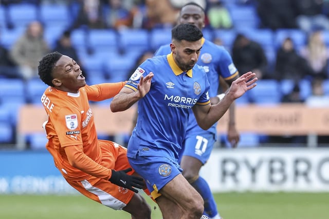 It's currently £25 for Shrewsbury's home shirt- which is reduced from £46.