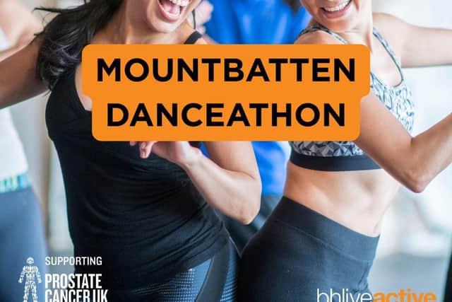 The danceathon will take place at Mountbatten Leisure Centre on Saturday 7 June 2025
