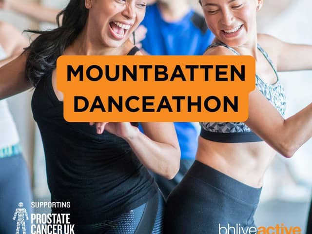 The danceathon will take place at Mountbatten Leisure Centre on Saturday 7 June 2025