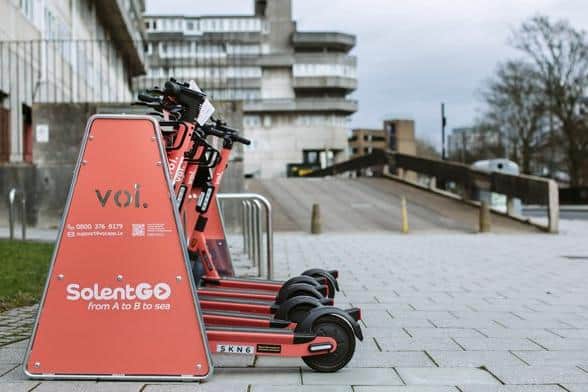 Vois service drives investment in nearly a third more rental e-scooter parking spaces in Portsmouth.