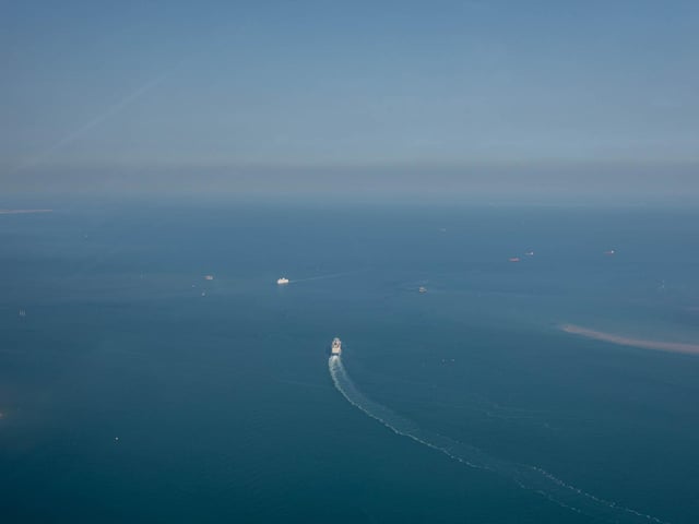 View of the sea between Portsmouth and Isle of Wight
Picture: Habibur Rahman