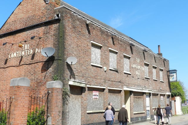 Located in Fratton Road, Fratton The Contented Pig went under a number of different names including the Frog & Frigate and Museum Gardens. It was refurbished in 2005 but closed in late 2007. It was demolished in 2015.