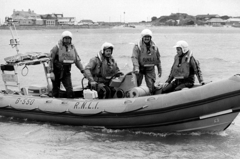 Portsmouth's inshore lifeboat in 1987. The News PP4917