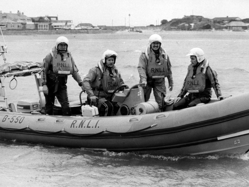 Portsmouth's inshore lifeboat in 1987. The News PP4917