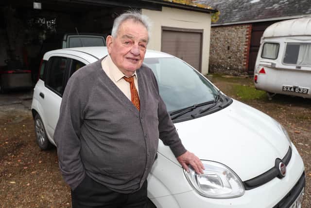 Disabled pensioner David Shepherd has won his battle to shop at his local Lidl Portchester store without being hit by repeated parking fines for overstaying.
Picture: Stuart Martin (220421-7042)