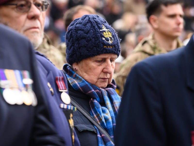 Pictured is: Veteran
Picture: Keith Woodland (121121-123)