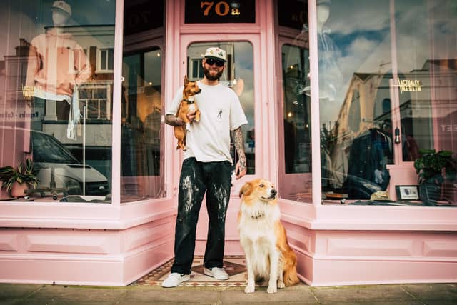 Take a look inside a brand new vintage shop in the heart of Southsea. Located in Albert Road, Actually Merlin Vintage was founded by Merlin Pitt after years of dreaming of opening a clothing store with sustainability at its core. Picture credit: Rebecca Cairns