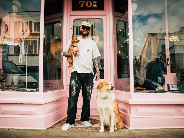 Take a look inside a brand new vintage shop in the heart of Southsea. Located in Albert Road, Actually Merlin Vintage was founded by Merlin Pitt after years of dreaming of opening a clothing store with sustainability at its core. Picture credit: Rebecca Cairns