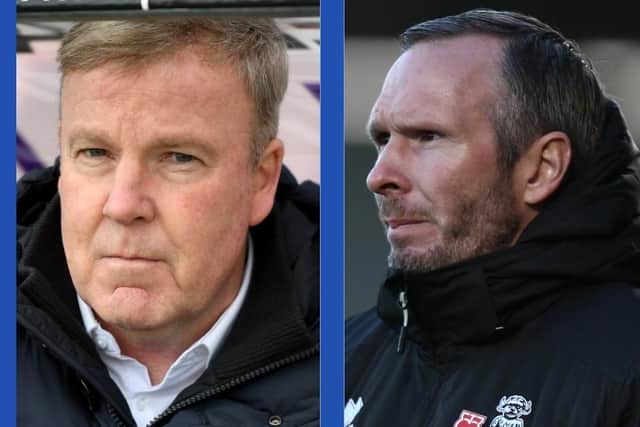 From left: Kenny Jackett and Michael Appleton