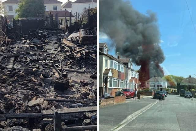 Hampshire and Isle of Wight Fire and Rescue Service (HIWFRS) has determined the cause of the fire in Bridges Avenue which destroyed a log cabin.