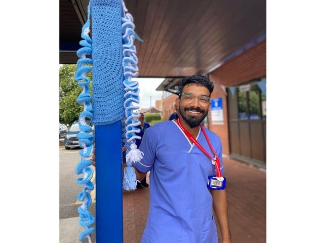 Members of staff at Gosport UTC have been enjoying the new art.