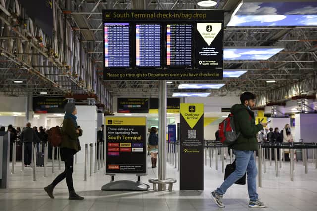 Gatwick Airport. Photo by Hollie Adams/Getty Images