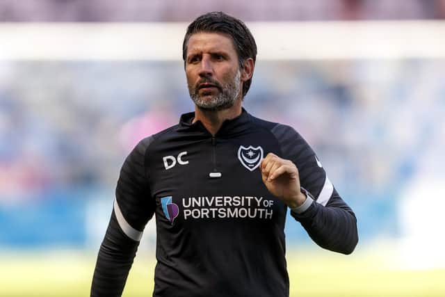 Danny Cowley has been pleased with the 'tactical tweaks' behind Pompey's improved away form. Picture: Daniel Chesterton/phcimages.com