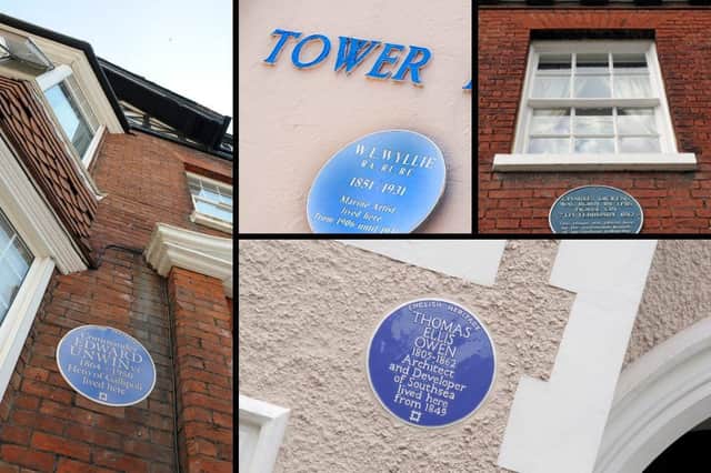 Blue plaques around Portsmouth