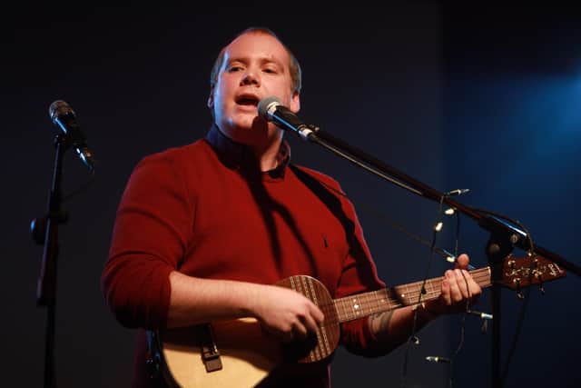 Chris Ricketts performing live in 2019. Picture by Steve Spurgin