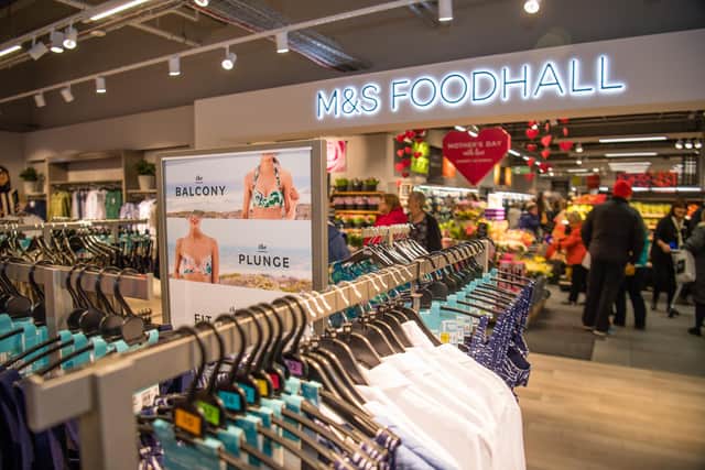 A Marks and Spencer foodhall
Pic: keith morris
