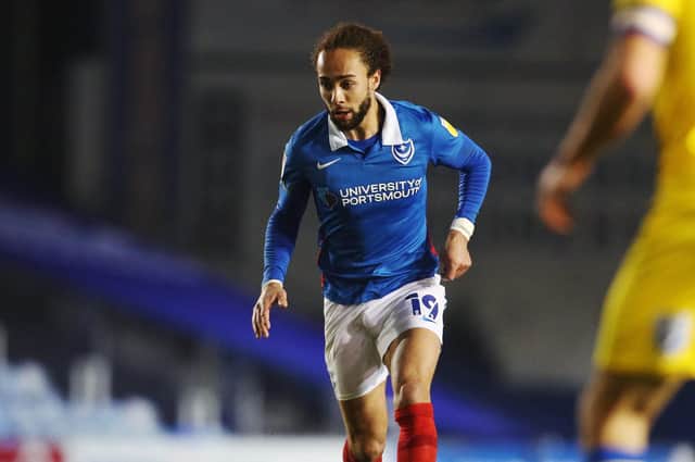Joe Gallen wants Pompey's players to give Marcus Harness more of the ball to bring out his best. Picture: Joe Pepler