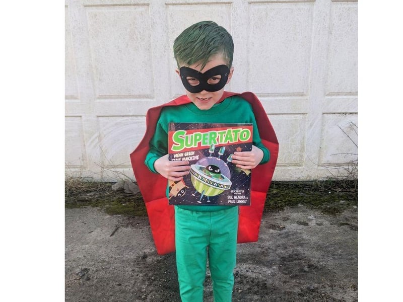 This wonderful costume is a brilliant celebration of World Book Day.