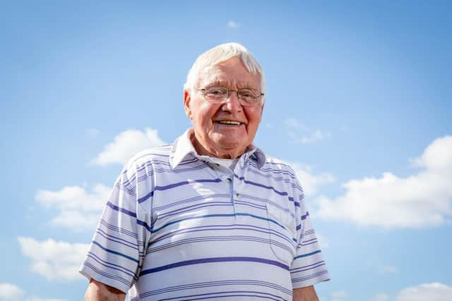 Derek Little is a survivor of the Blitz on Portsea Island who now lives in Southsea. Picture: Habibur Rahman