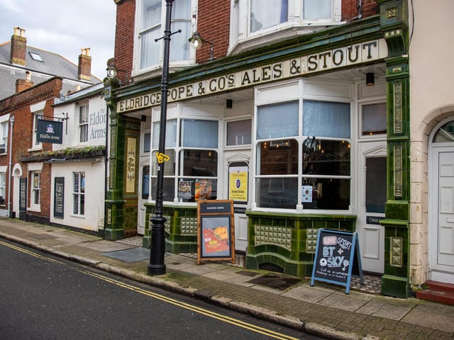 The Eldon Arms has relaunched as an Italian/English restaurant and pub, with live sports, pool table and dedicated restaurant area.
Pictured - The Eldon Arms
Photos by Alex Shute