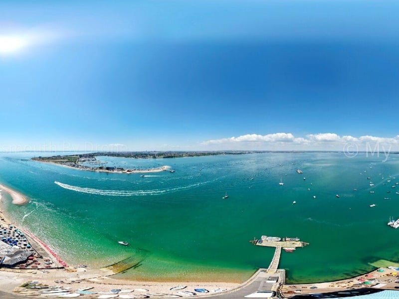 Eastney &amp; Hayling aerial image