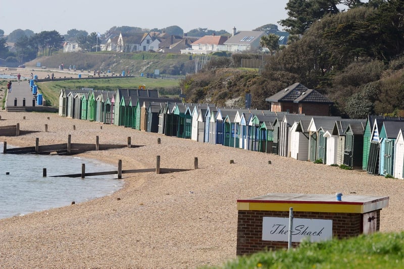 A quiet Lee-on-the-Solent seafront on Saturday, April 11, 2020 (110420-760)