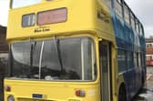 EXAM NERVES: Rick Jackson's bus