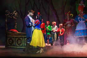 Snow White is the 2025 pantomime at Theatre Royal in Portsmouth. Picture: Steve Spurgin