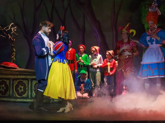 Snow White is the 2025 pantomime at Theatre Royal in Portsmouth. Picture: Steve Spurgin