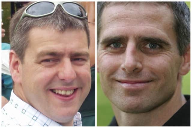 Alan Bannon, left, and Jim Shears