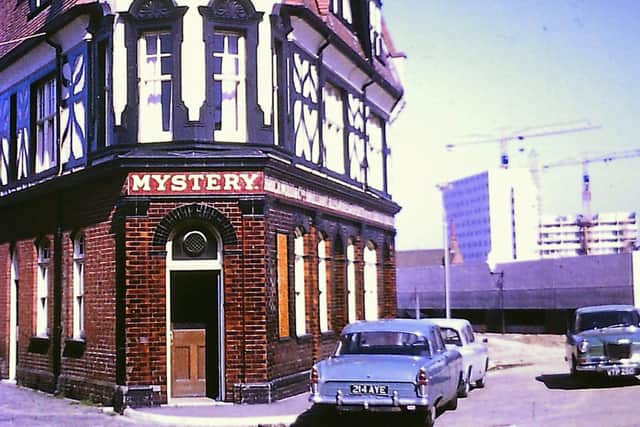 The Mystery, Somerstown.The Mystery pub in Somerstown. Is that a Rolls Royce alongside? Picture: Richard Boryer collection.