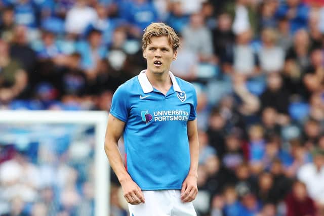 Pompey defender Sean Raggett. Picture: Joe Pepler