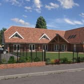 An architect's design for the new Alverstoke Parish Centre, to be built near St Mary's Church