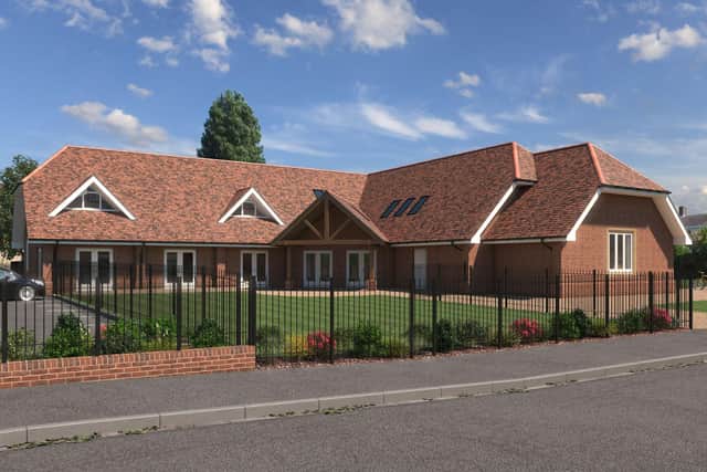 An architect's design for the new Alverstoke Parish Centre, to be built near St Mary's Church