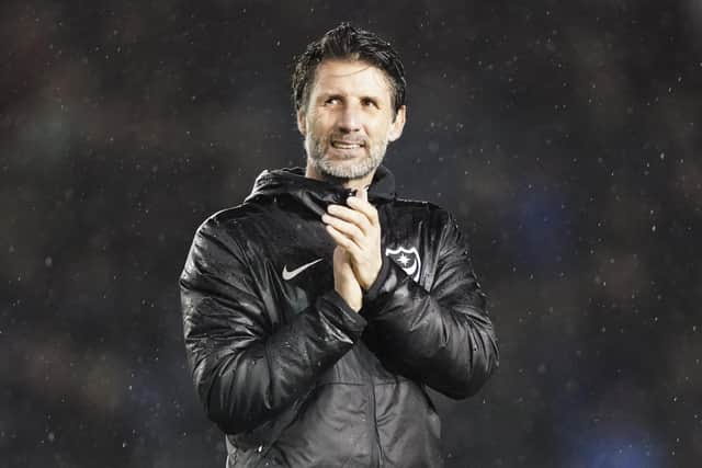 Danny Cowley has been sacked by Pompey.